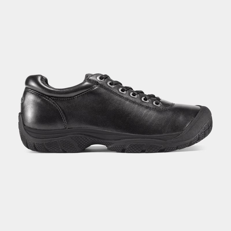 Zapatos De Trabajo Keen Ptc Dress Oxford Para Hombre Negros - Zapatos Keen Mexico (170425-JTO)